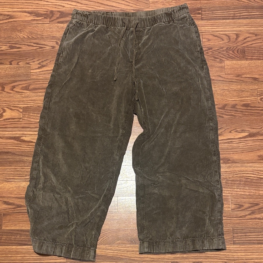 American Eagle Outfitters brown Corduroy wide leg Pants